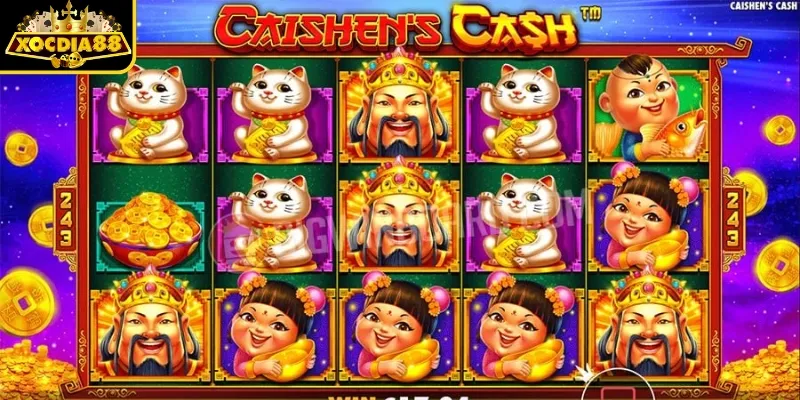 Caishen’s Cash và chủ đề thần tài