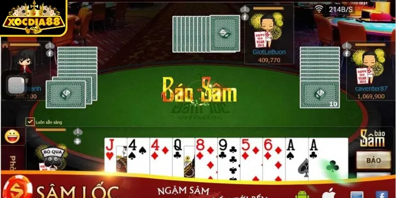 Mục tiêu đánh hết bài trong Sâm Lốc