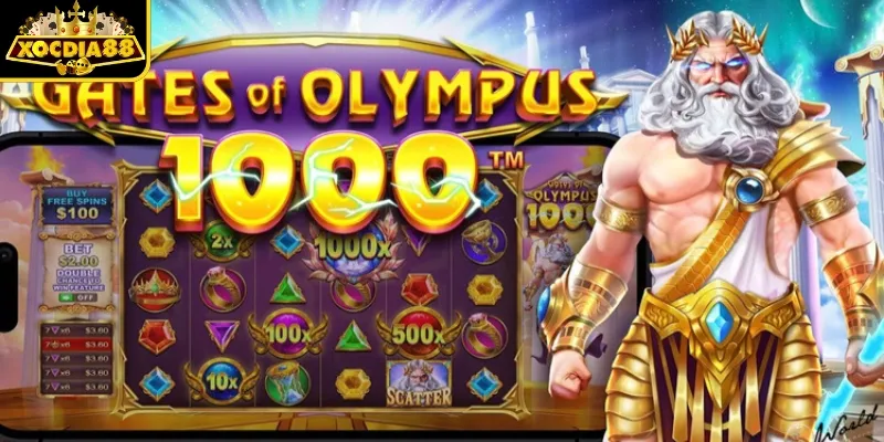Tên Gates of Olympus và chủ đề Zeus